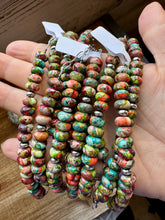 Load image into Gallery viewer, 16.5 inch chain choker and Verascite sea sediment and sterling silver