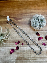 Load image into Gallery viewer, 18 inch rope necklace - Sterling silver