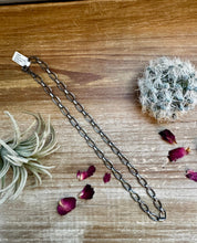 Load image into Gallery viewer, 20 inch rope necklace - Sterling silver