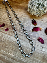 Load image into Gallery viewer, 18 inch rope necklace - Sterling silver