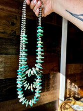 Load image into Gallery viewer, 32 inch - NFR collection - sterling silver and turquoise