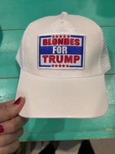 Load image into Gallery viewer, Brunettes For Trump Trucker