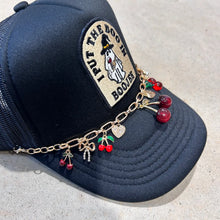 Load image into Gallery viewer, Cherry Trucker Hat Chain