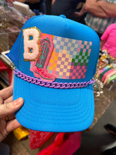 Load image into Gallery viewer, Colorful Checkerboard Pattern Trucker Hat