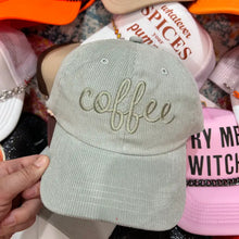 Load image into Gallery viewer, Corduroy Coffee Cap
