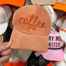 Load image into Gallery viewer, Corduroy Coffee Cap