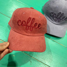Load image into Gallery viewer, Corduroy Coffee Cap