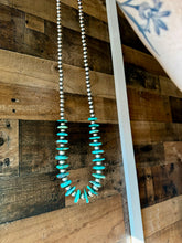 Load image into Gallery viewer, 32 inch - NFR collection - sterling silver and turquoise