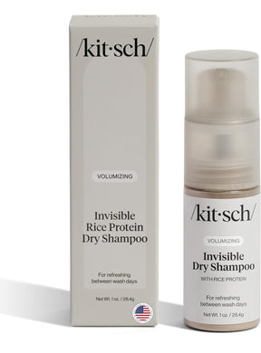 Volumizing Rice Protein Dry Shampoo - Invisible 1 oz