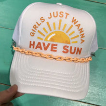 Load image into Gallery viewer, Girls Just Wanna Have Sun Trucker