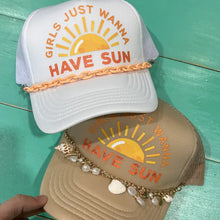 Load image into Gallery viewer, Girls Just Wanna Have Sun Trucker