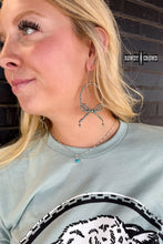 Load image into Gallery viewer, Betty Bow Hoops