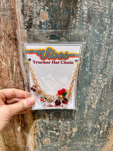 Load image into Gallery viewer, Cherry Trucker Hat Chain