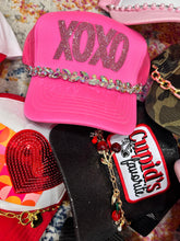 Load image into Gallery viewer, XOXO Rhinestone Trucker