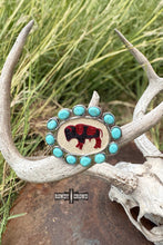 Load image into Gallery viewer, Blazing Buffalo Scarf Slide