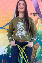 Load image into Gallery viewer, OLIVE Wild &amp; Western Sweater