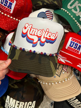 Load image into Gallery viewer, Retro America Trucker Hat