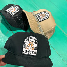 Load image into Gallery viewer, Just Here For The Beer Trucker Hat
