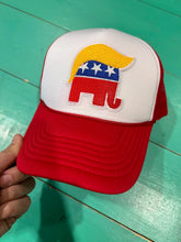 Load image into Gallery viewer, Republican Trump Elephant Trucker