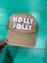Load image into Gallery viewer, Retro Holly Jolly Trucker