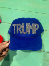 Load image into Gallery viewer, Rhinestone TRUMP Trucker