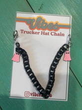 Load image into Gallery viewer, Spooky Ghost Trucker Hat Chain