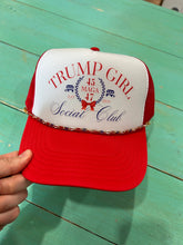 Load image into Gallery viewer, Trump Girl Social Club Trucker Hat