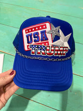 Load image into Gallery viewer, Trump USA Trucker Hat