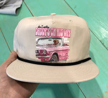 Load image into Gallery viewer, Trump, Daddy's On His Way Home Trucker Hat
