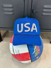 Load image into Gallery viewer, USA Rhinestone Trucker