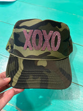 Load image into Gallery viewer, XOXO Rhinestone Trucker