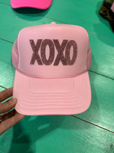 Load image into Gallery viewer, XOXO Rhinestone Trucker