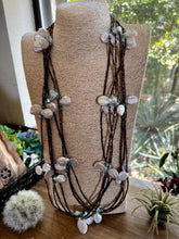 Load image into Gallery viewer, 38 inch long fresh water pearl necklace